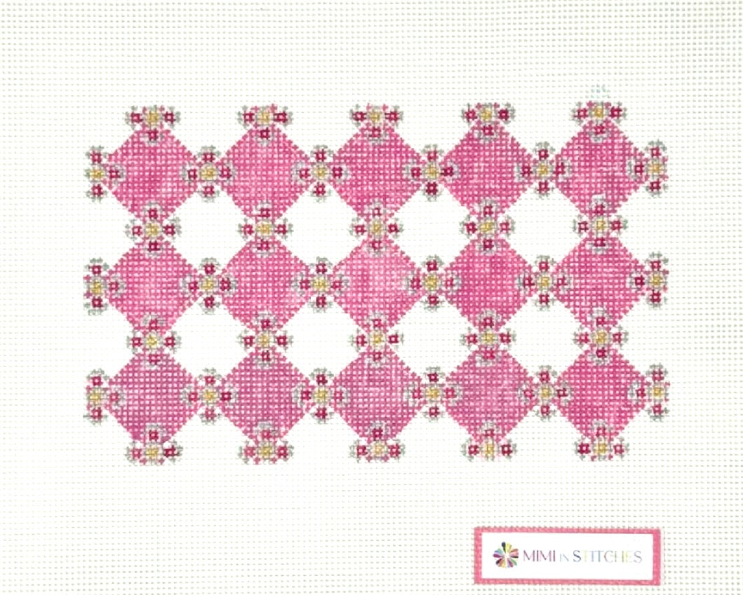 PINK GEOMETRIC INSERT